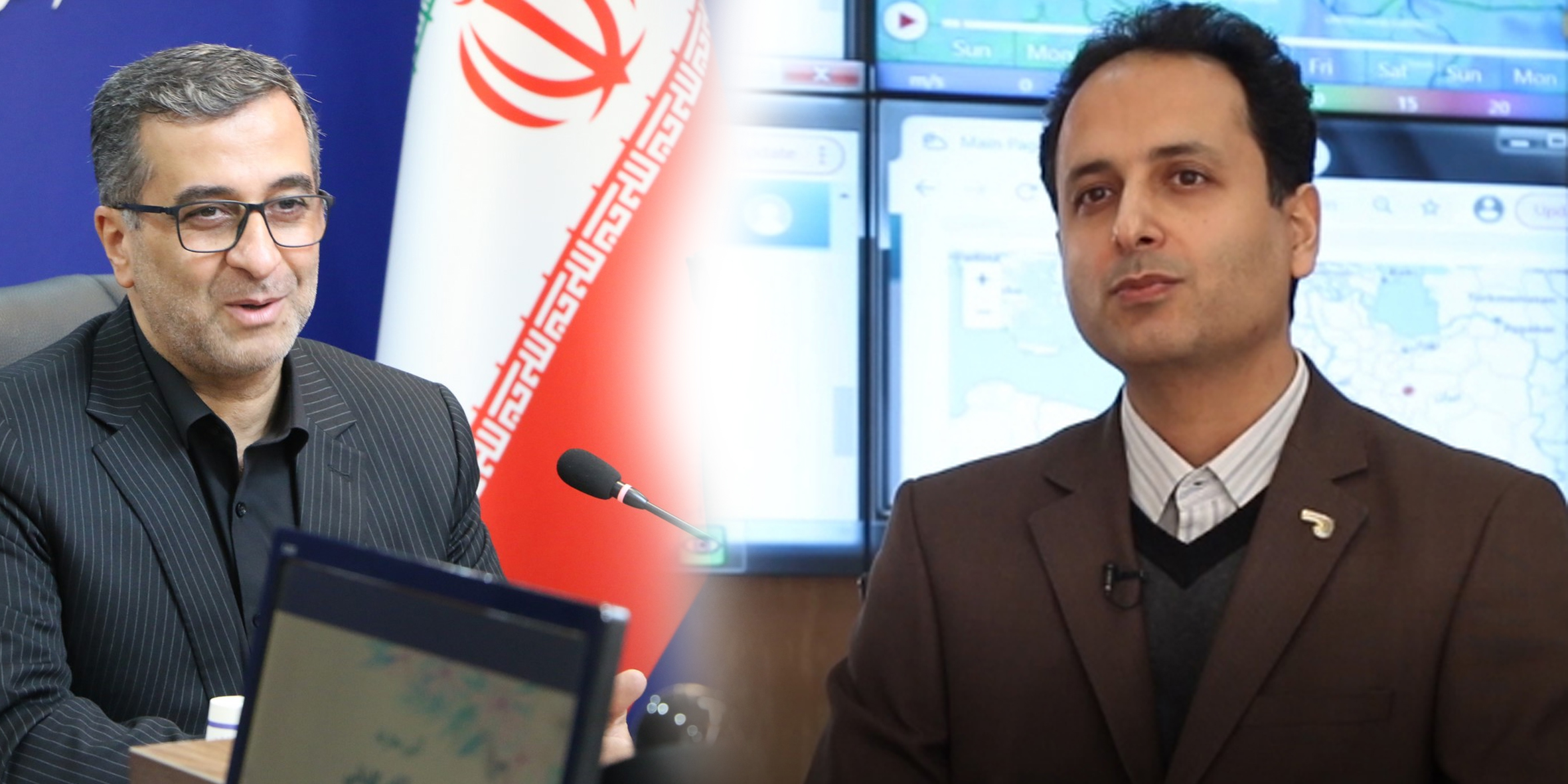 دیدار مدیرکل هواشناسی استان با رئیس سازمان مدیریت و برنامهریزی استان تهران