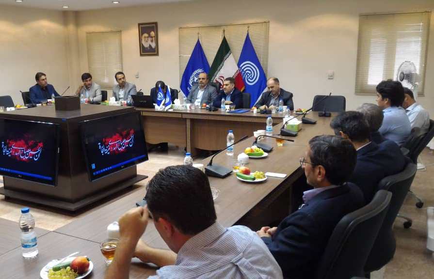بازدید مدیر کل حراست سازمان هواشناسی کشور از هواشناسی استان تهران 