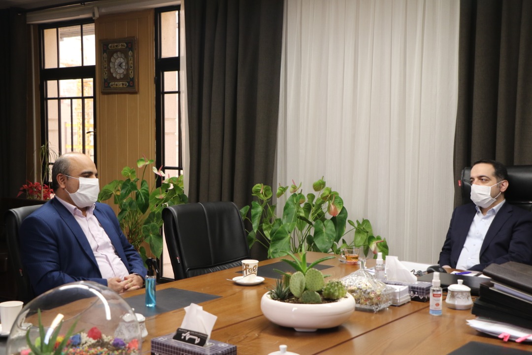 دیدار مدیر کل هواشناسی استان تهران با رئیس سازمان مدیریت و برنامهریزی استان