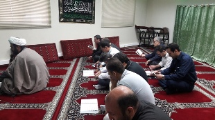 برگزاری مراسم پرفیض زیارت عاشورا به مناسبت ایام سوگواری سرور و سالار شهیدان امام حسین (ع)