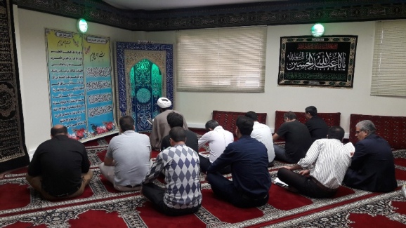 برگزاری مراسم پرفیض زیارت عاشورا به مناسبت ایام سوگواری سرور و سالار شهیدان امام حسین (ع)